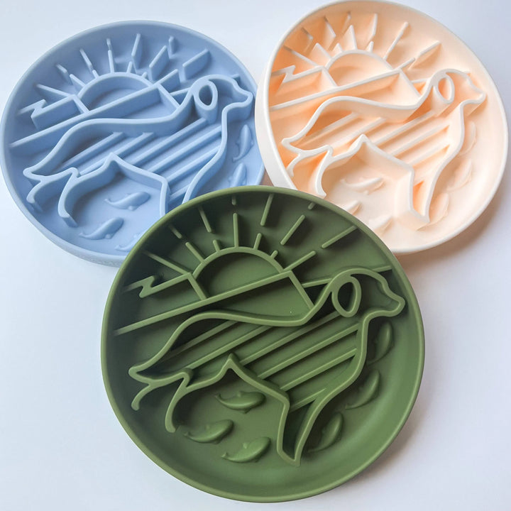 Golden Hour Slow Feeder Bowl  |  Pawesomeday.no