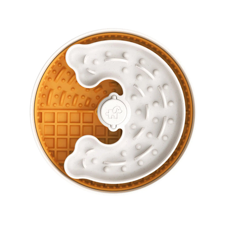 Puzzle Lick Bowl Lite / Dog Bowl for Licking Training for S/  |  Pawesomeday