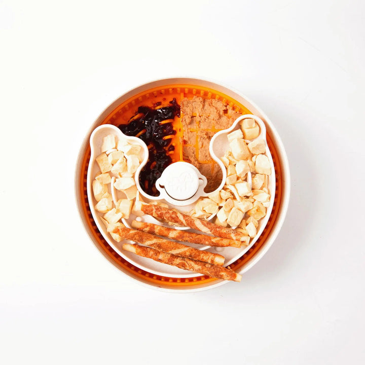 Puzzle Lick Bowl Lite / Dog Bowl for Licking Training for S/  |  Pawesomeday