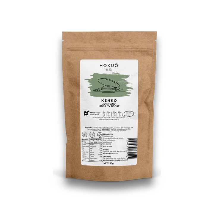 Hokuō™ - Kenko - 250g | Grønleppe musling ekstrakt blanding  |  Pawesomeday.no