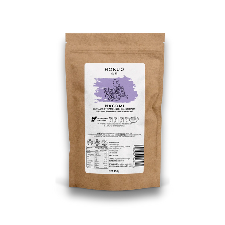 Hokuō™ - Nagomi - 250g | Calming powder  |  Pawesomeday.no