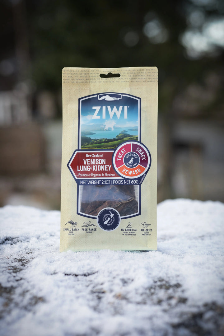 Ziwi Peak Venison Lung & Kidney - 60g  |  Pawesomeday.no