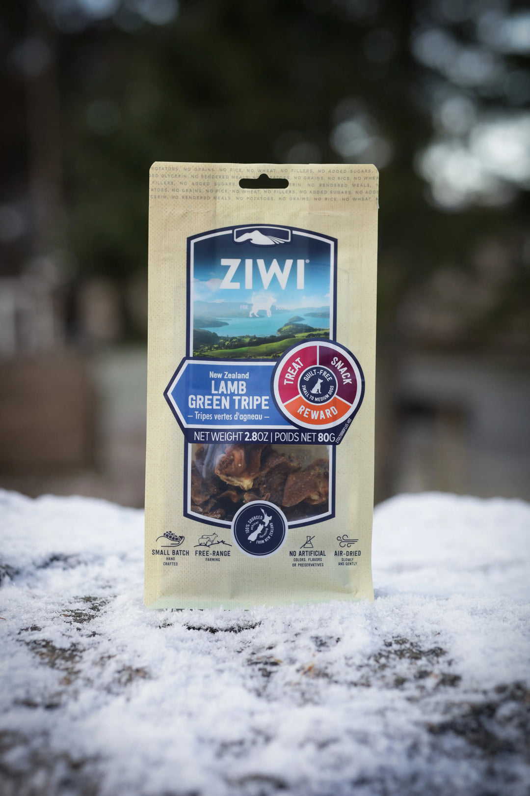 Ziwi Peak Lamb Green Tripe - 80g  |  Pawesomeday.no