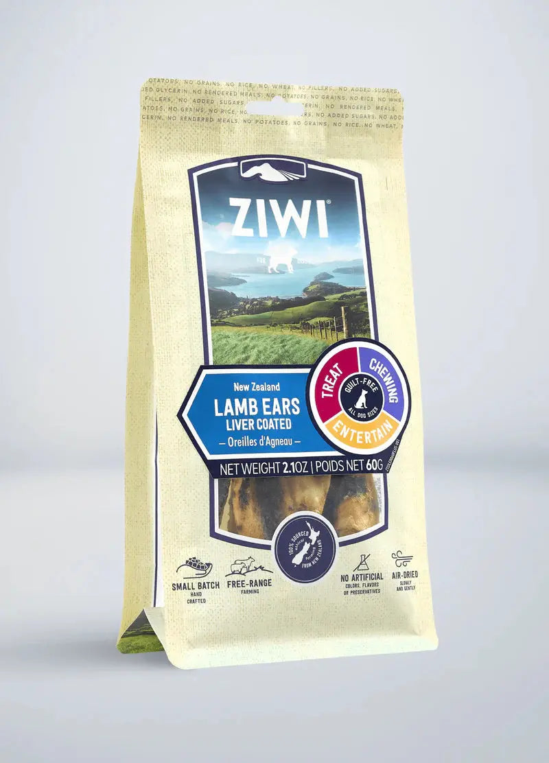 Ziwi Peak lammeører - 60g  |  Pawesomeday
