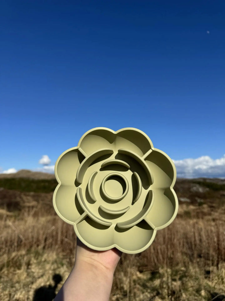 Rose slowfeeder  |  Pawesomeday.no