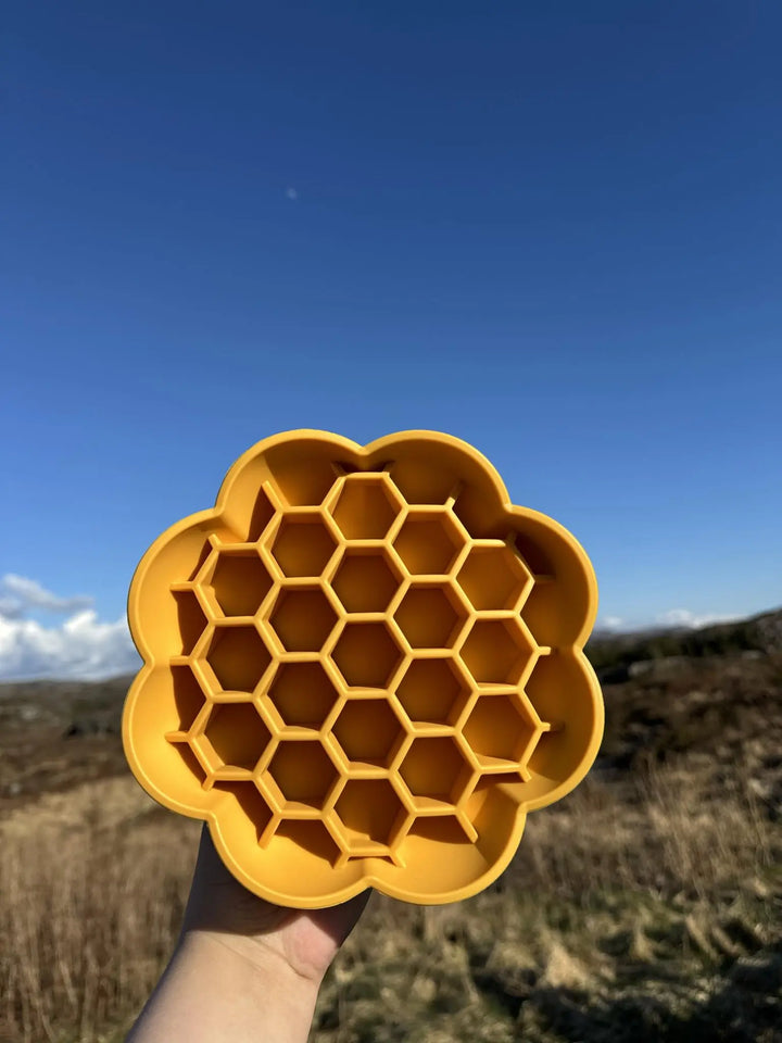 Solsikke slowfeeder  |  Pawesomeday.no