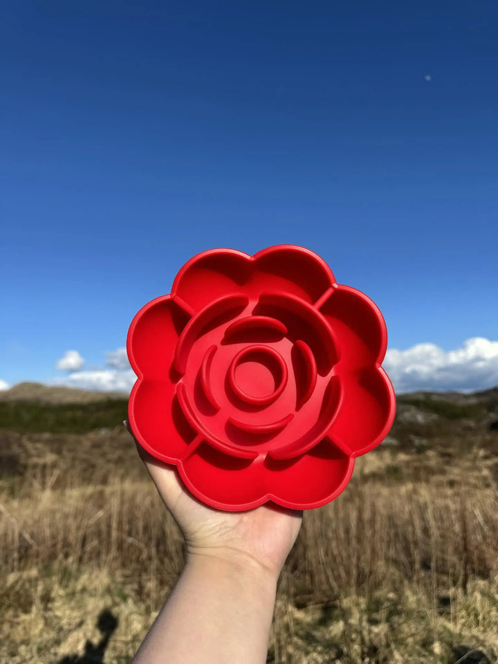 Rose slowfeeder  |  Pawesomeday.no