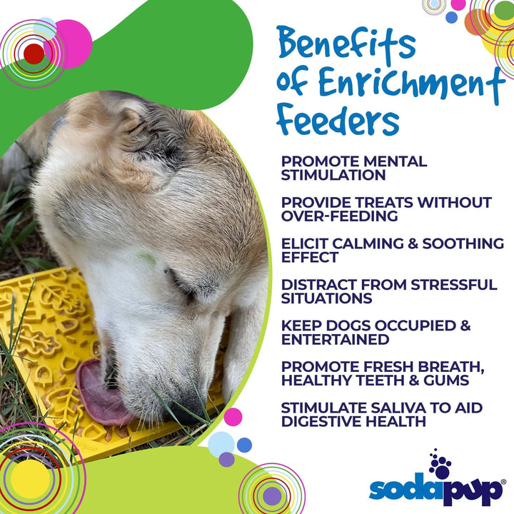 Autumn Design eMat Enrichment Lick Mat  |  Pawesomeday.no