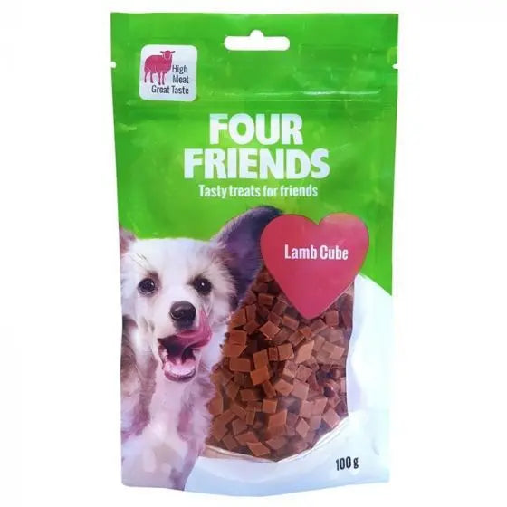 Lamb Cube 100 g - Four Friends | Pawesomeday.no