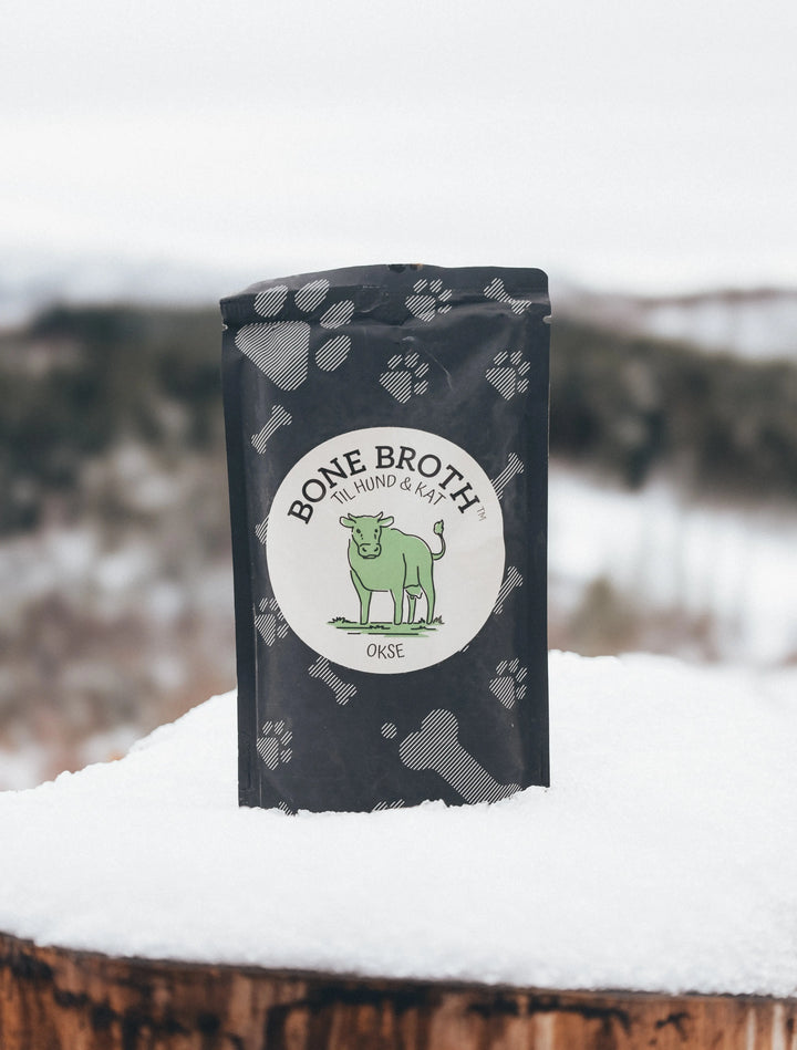 Hokuō™ - Bone broth - Smak av storfe - 230ml og 100ml  |  Pawesomeday