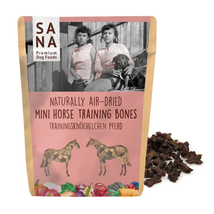 Treningsgodbiter av hest | Bunch | 1kg & 100g  |  Pawesomeday.no