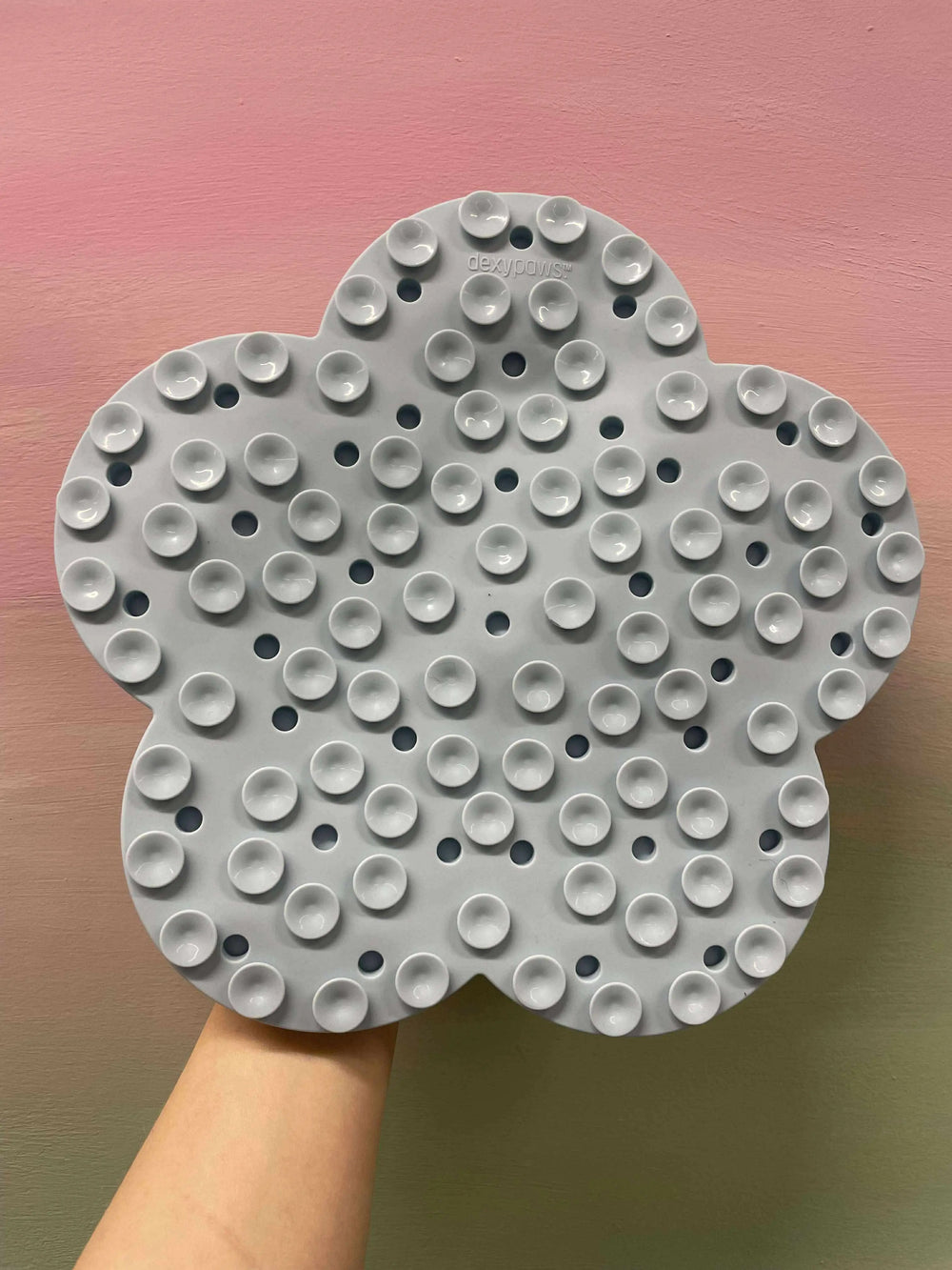 Blomster snusematte | Blå  | Snusematte til hund  |  Pawesomeday.no