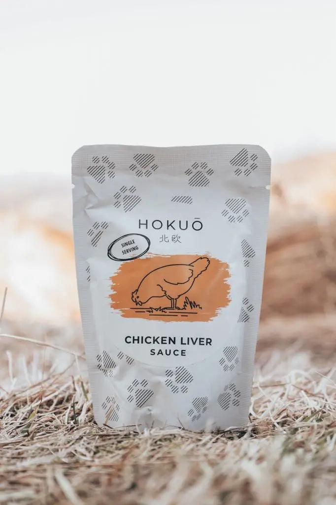 Hokuō™ - Lever saus - Smak av kylling - 100ml  |  Pawesomeday.no