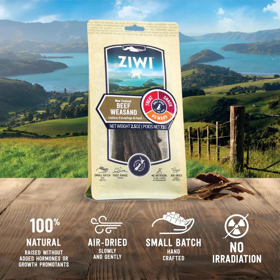 Ziwi Peak storfe luftrør - 72g  |  Pawesomeday