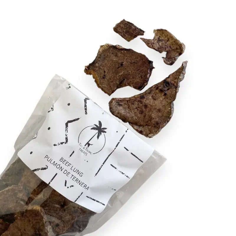 BEEF LUNG - Dehydrated natural snack for dogs  |  Pawesomeday.no