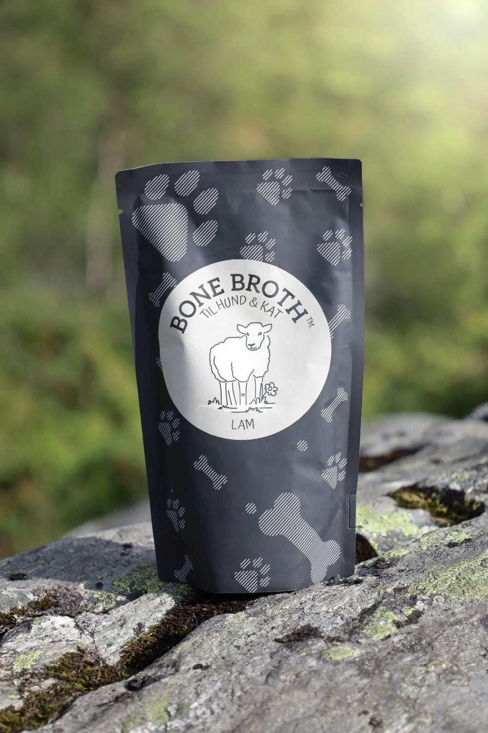 Hokuō™ - Bone broth - Smak av lam - 230ml og 100ml  |  Pawesomeday.no