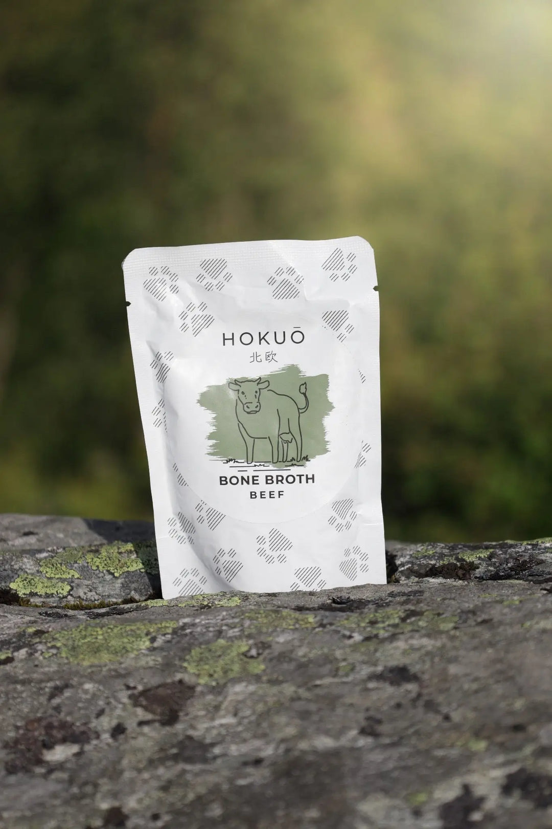 Hokuō™ - Bone broth - Smak av storfe - 230ml og 100ml  |  Pawesomeday.no