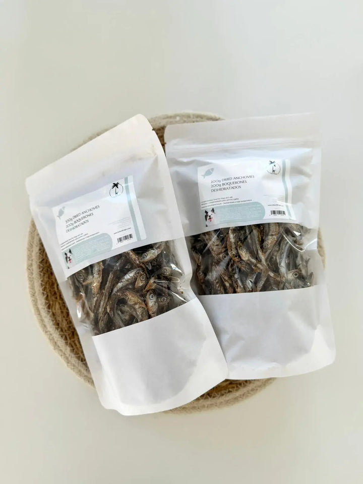 Tørket Ansjos til Hund – Naturlig Tygg med Omega-3 | Pawesomeday.no  |  Pawesomeday.no