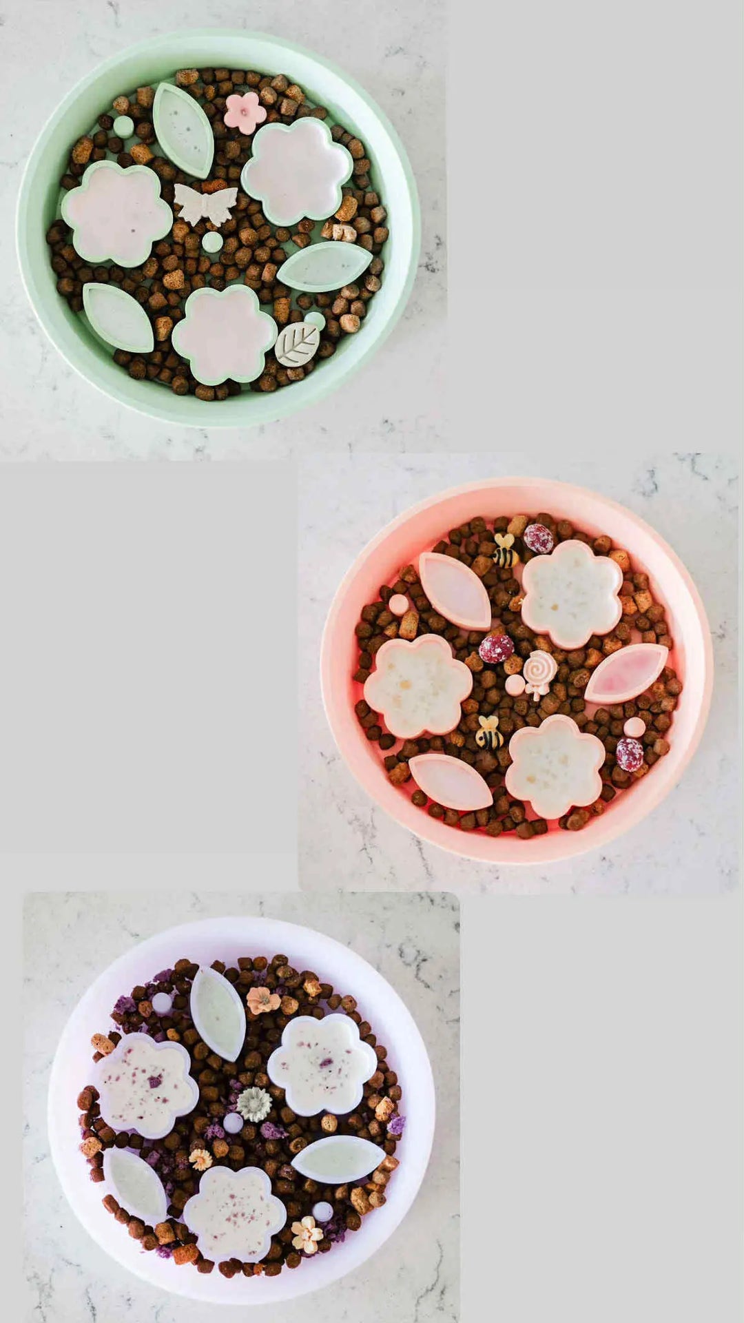 Flower + Leaf Slowfeeder I EmeryPets I Pawesomeday  |  Pawesomeday.no