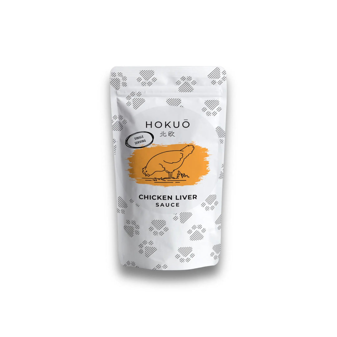 Hokuō™ - Lever saus - Smak av kylling - 100ml  |  Pawesomeday
