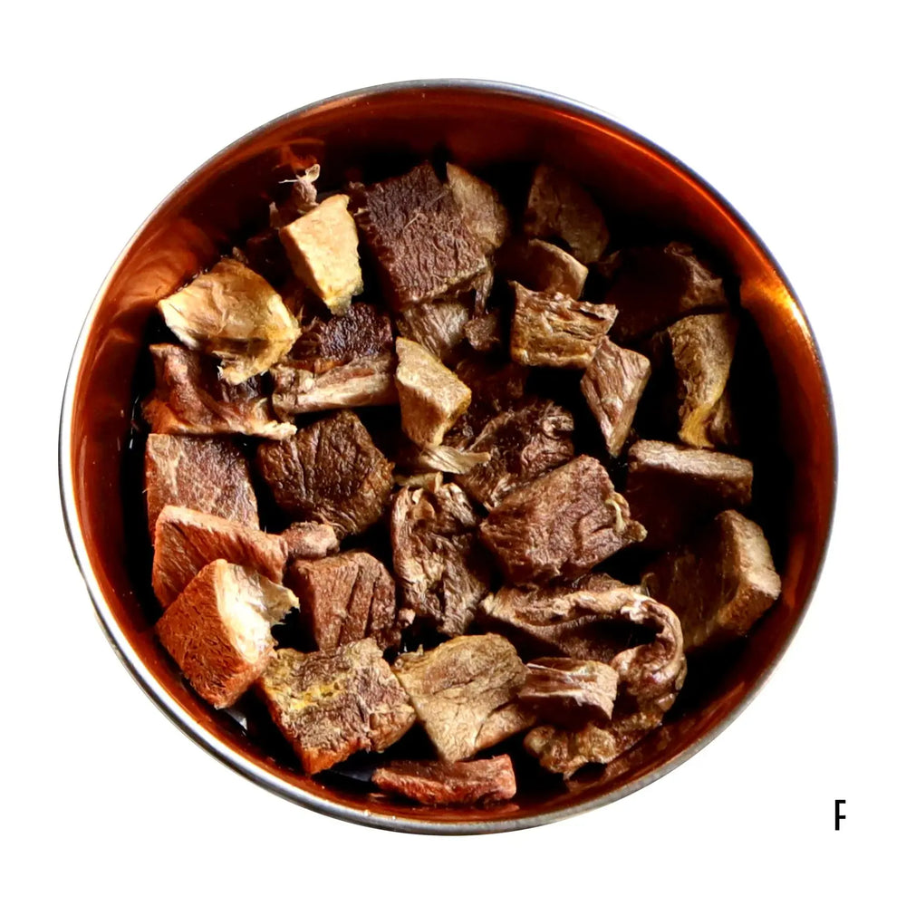 Frysetørket hestekjøtt | Hypoallergen BARF-komponent til hund og katt | Pamico  |  Pawesomeday.no