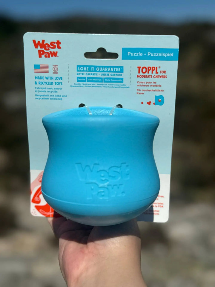 TOPPL Treat Toy - West Paw  |  Pawesomeday.no