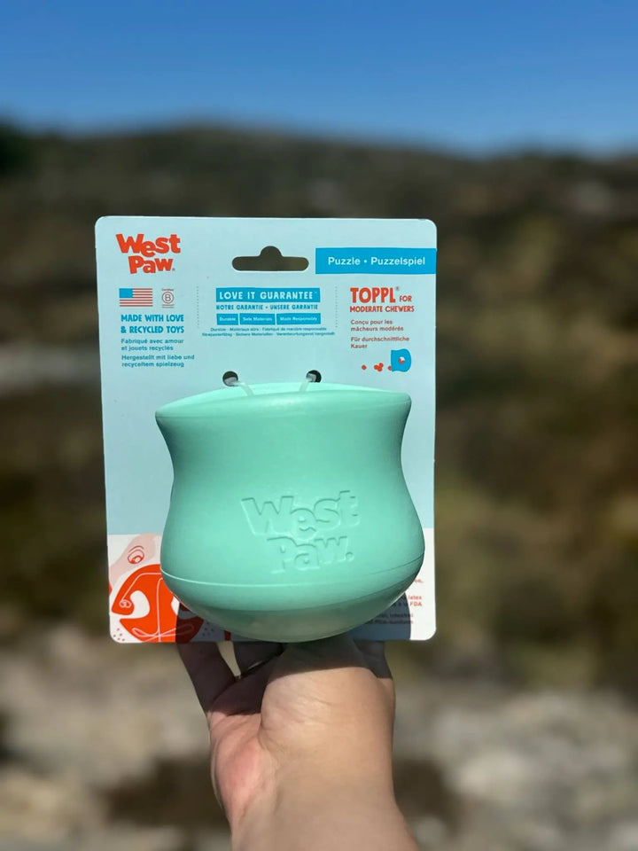 TOPPL Treat Toy - West Paw  |  Pawesomeday.no