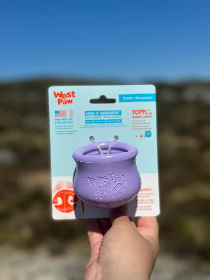 TOPPL Treat Toy - West Paw  |  Pawesomeday.no