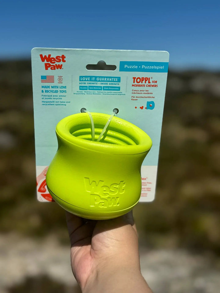 TOPPL Treat Toy - West Paw  |  Pawesomeday.no