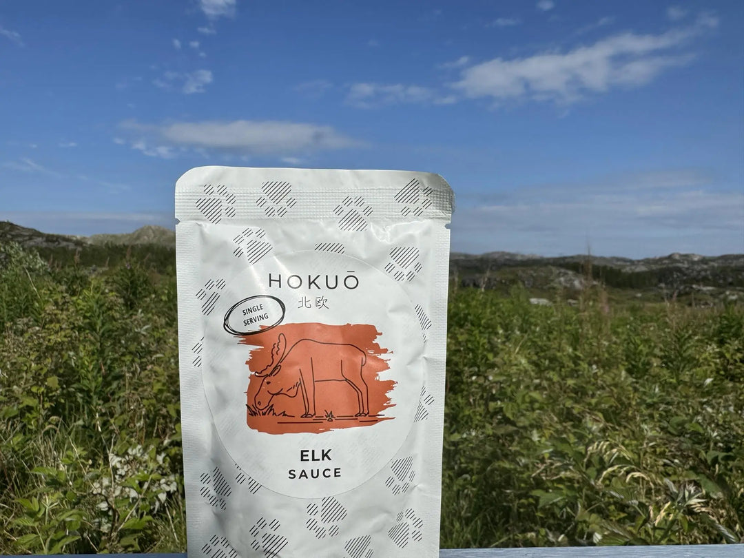 Hokuō™ - Lever saus - Elg & lamme lever saus - 100ml  |  Pawesomeday.no