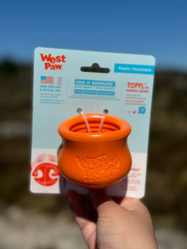 TOPPL Treat Toy - West Paw  |  Pawesomeday.no