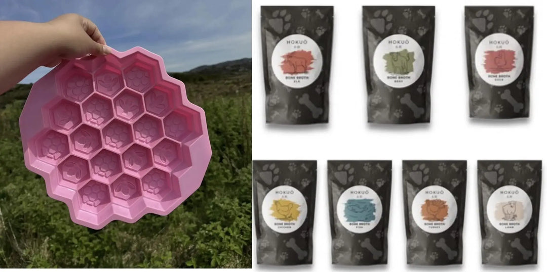 Sommerpakke | 7 beinkrafter + GRATIS valgfri isbitform |  |  Pawesomeday.no