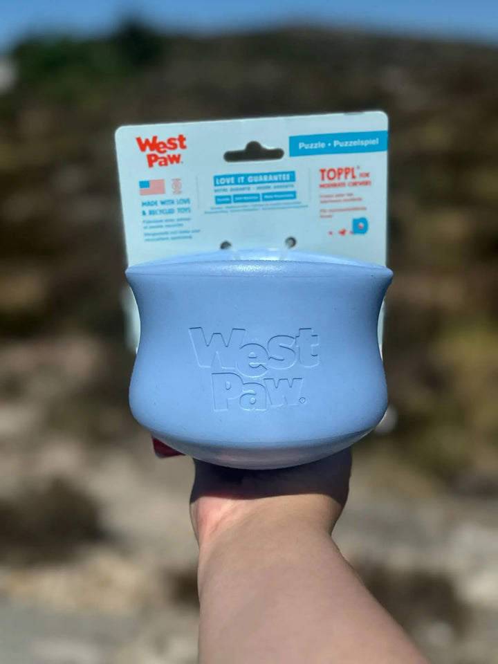 TOPPL Treat Toy - West Paw  |  Pawesomeday.no