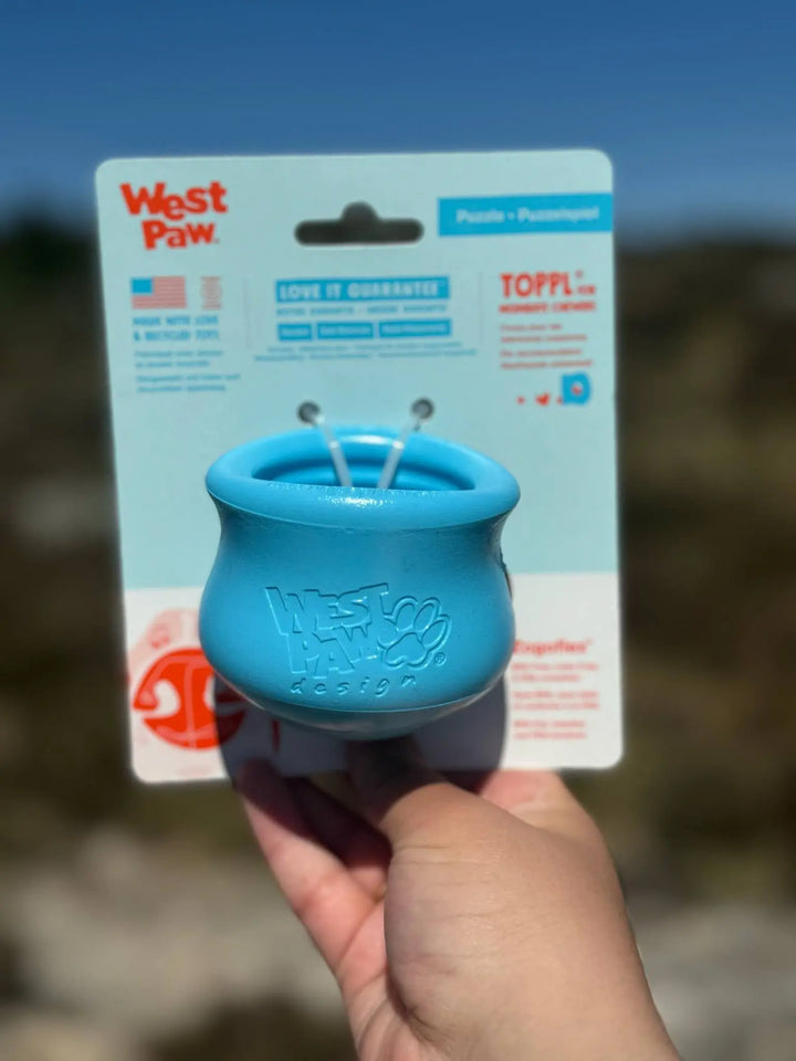 TOPPL Treat Toy - West Paw  |  Pawesomeday.no