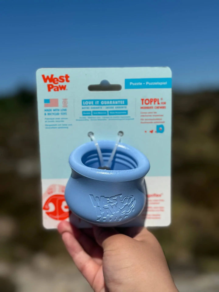 TOPPL Treat Toy - West Paw  |  Pawesomeday.no