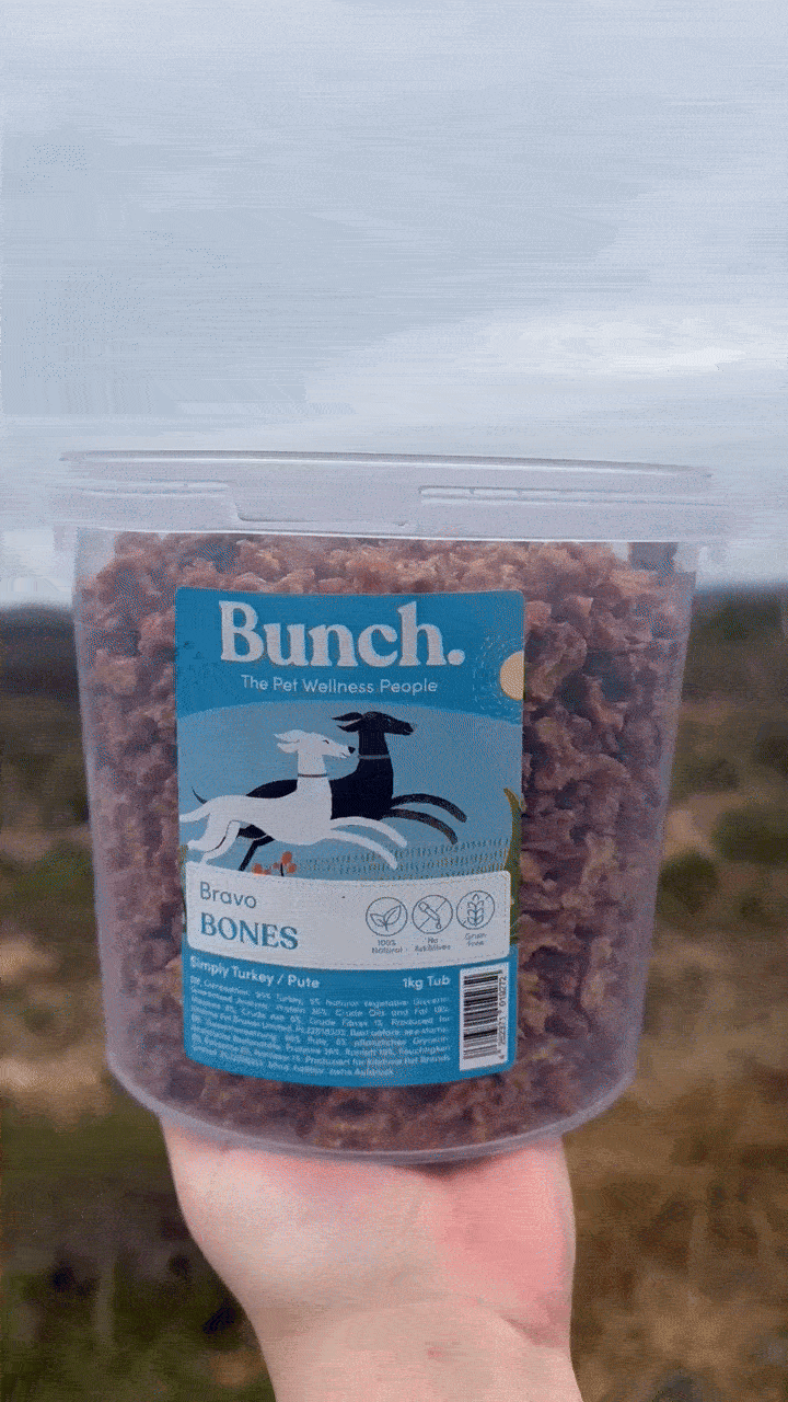 Treningsgodbiter av kalkun | Bunch | 1kg & 100g  |  Pawesomeday.no