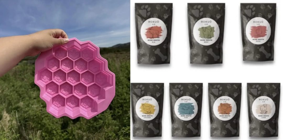 Sommerpakke | 7 beinkrafter + GRATIS valgfri isbitform |  |  Pawesomeday.no