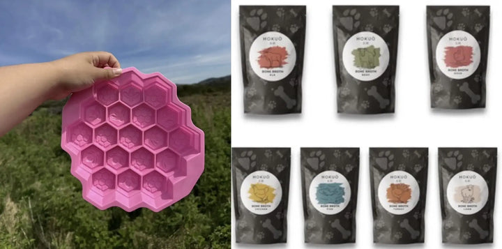 Sommerpakke | 7 beinkrafter + GRATIS valgfri isbitform |  |  Pawesomeday.no