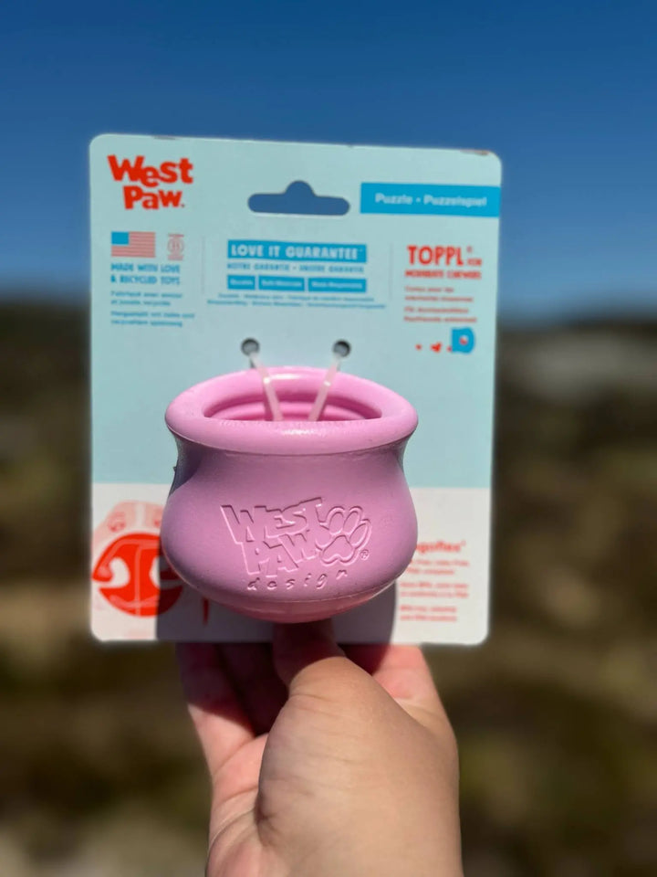 TOPPL Treat Toy - West Paw  |  Pawesomeday.no