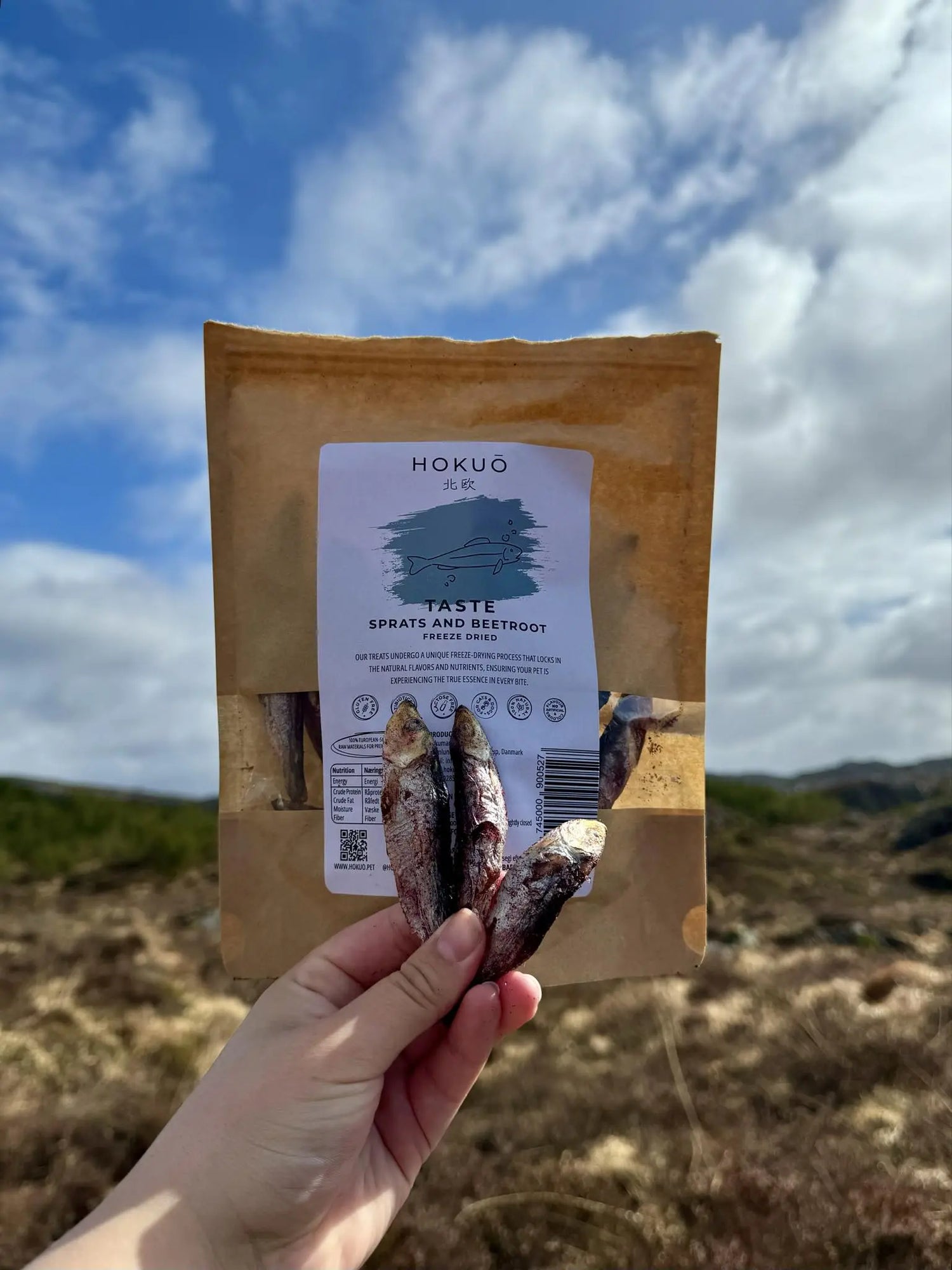 Taste Brisling og rødbet - Hokuō™  |  Pawesomeday
