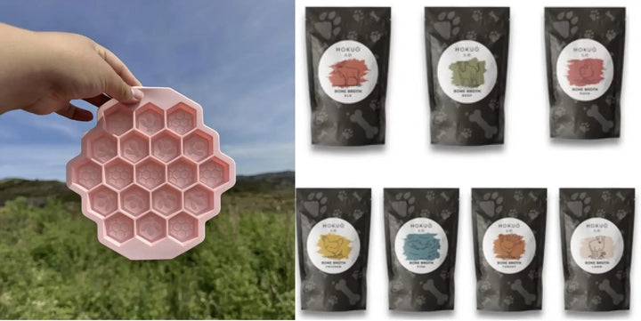 Sommerpakke | 7 beinkrafter + GRATIS valgfri isbitform |  |  Pawesomeday.no