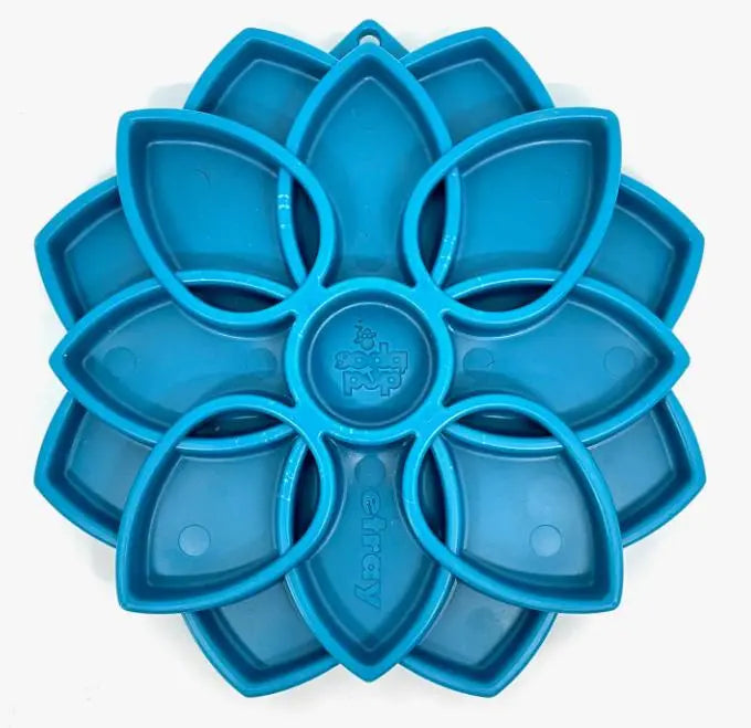 Blomster slowfeeder / Mandala slowfeeder - SodaPup | Pawesomeday