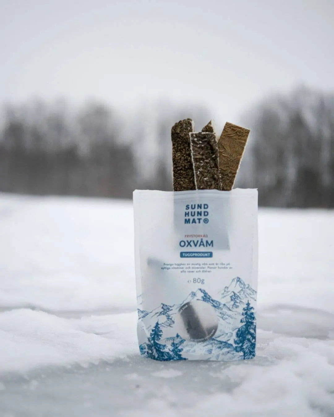 Freeze-dried Oxvam 80g  |  Pawesomeday.no