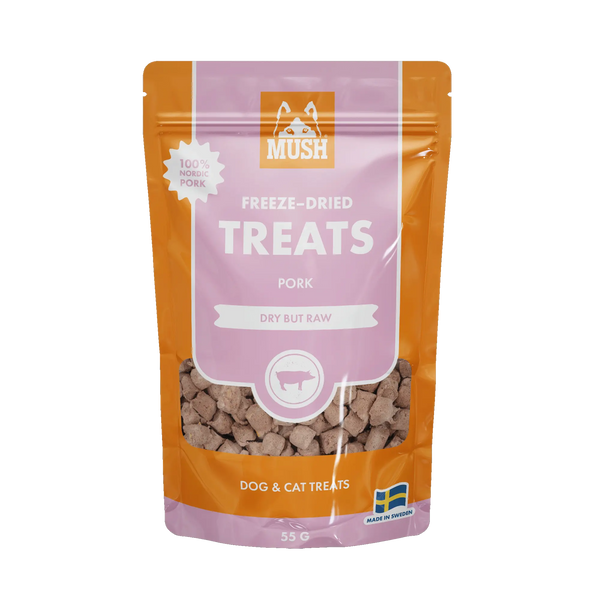 MUSH Treats Frysetørket Svin