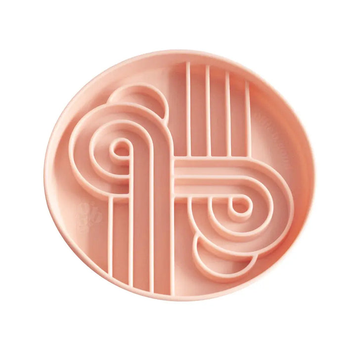 Zoomies slowfeeder skål | Gul, grønn og rosa | Pawesomeday.no  |  Pawesomeday.no